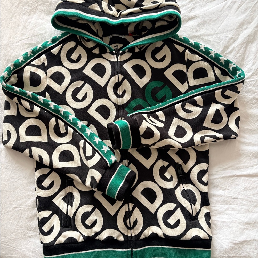 Kids Dolce & Gabbana zip up hoodie